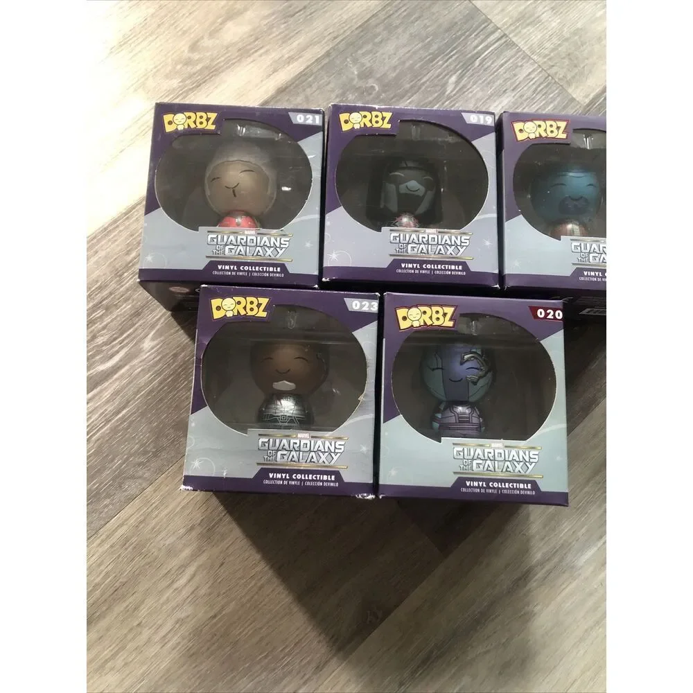 Dorbz Guardians Of The Galaxy Lot .Ronan, Yondu, Korath, Nebula, &Collector.Read